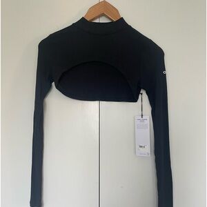 Alo Yoga Thrill Seeker Shrug | Black Size M